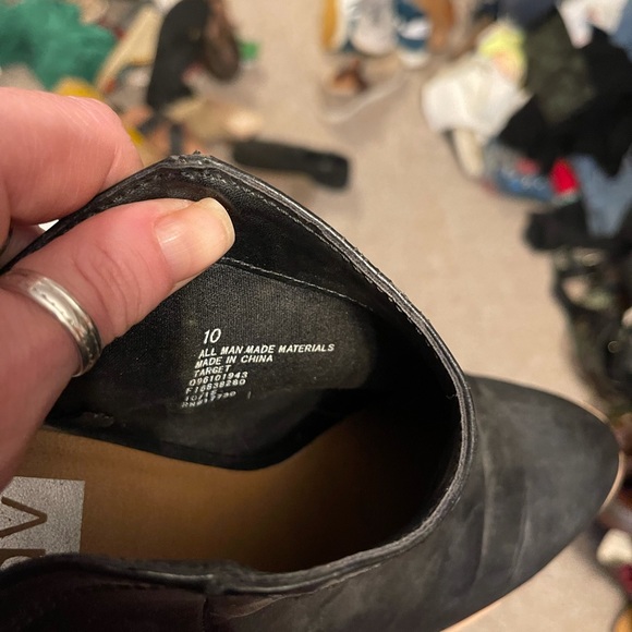 Black DV Mules Booties - Picture 5 of 6